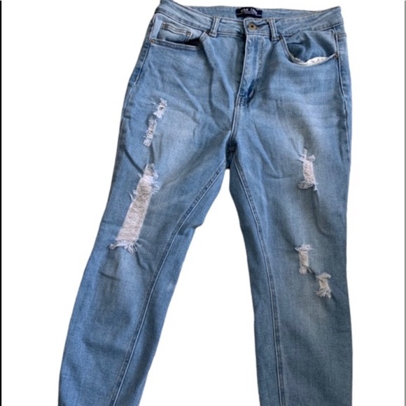 Wax jeans Los Angeles women’s distressed jeans 7 - Picture 1 of 8
